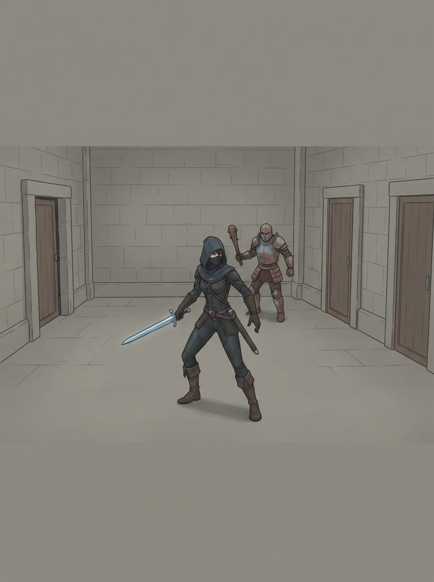 A sneaky hero