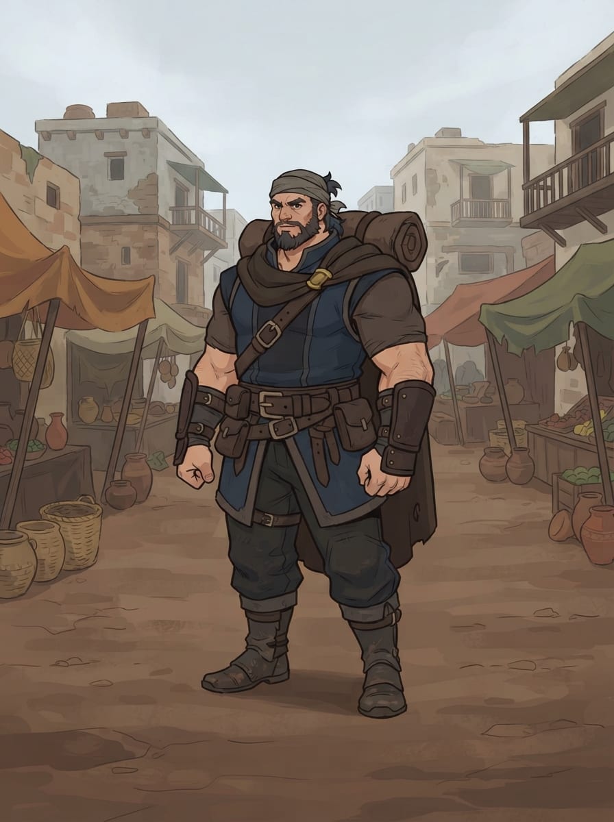 A strong hero