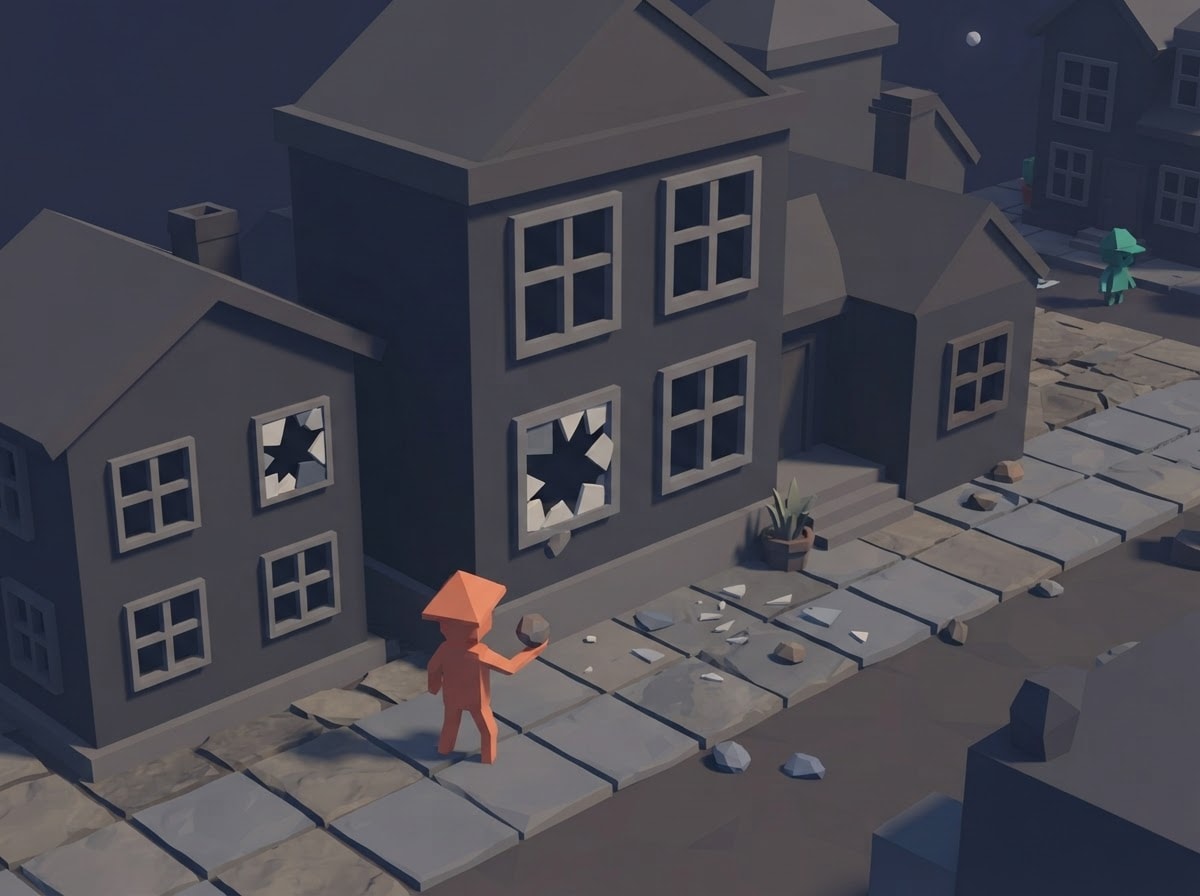 Chunky low-poly