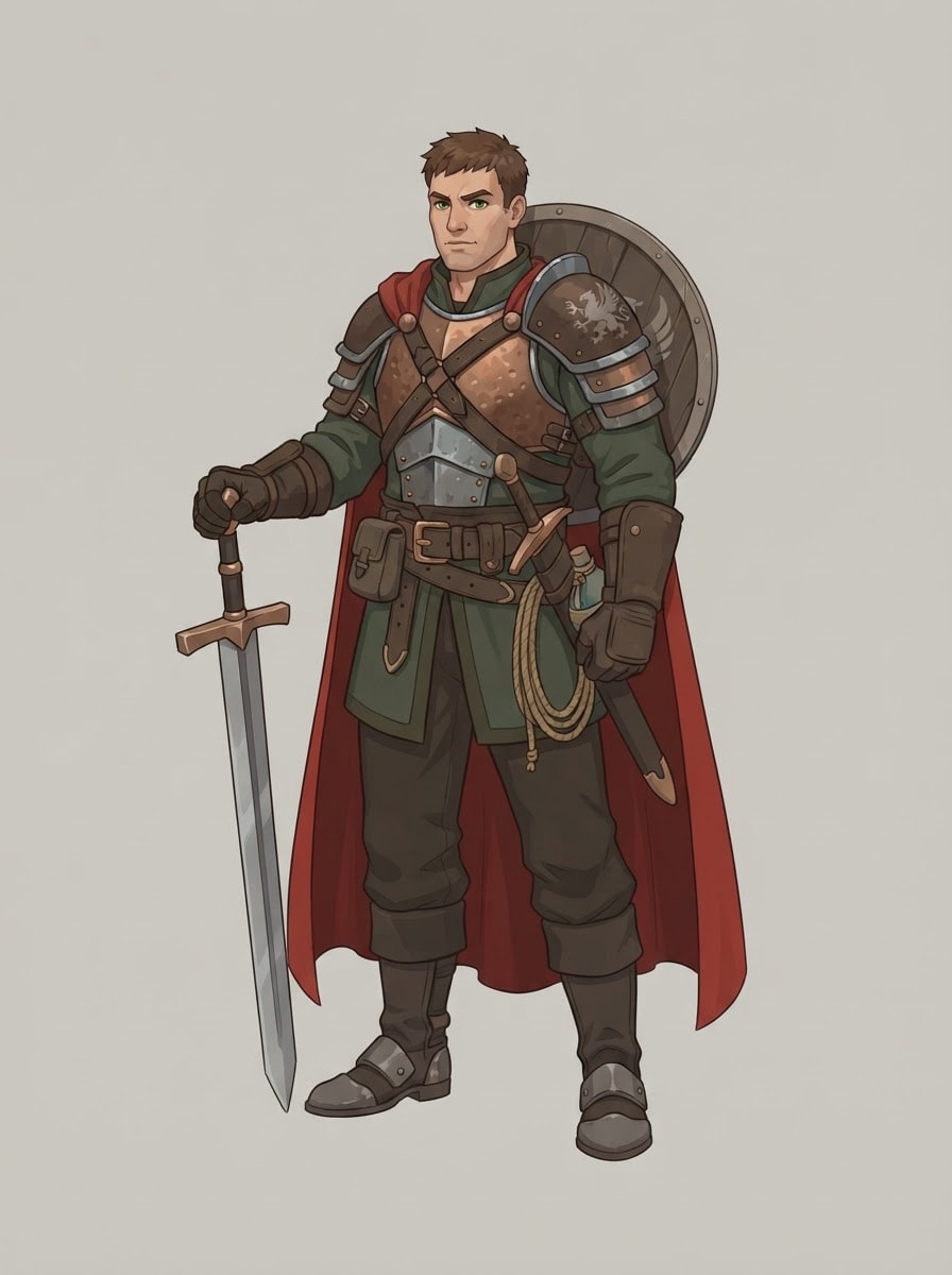 A strong hero