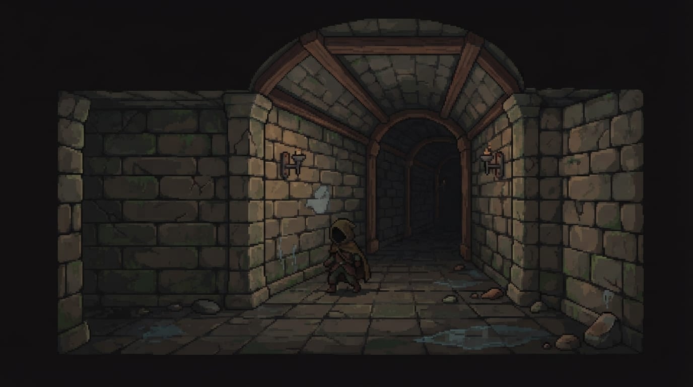 Tight dark halls