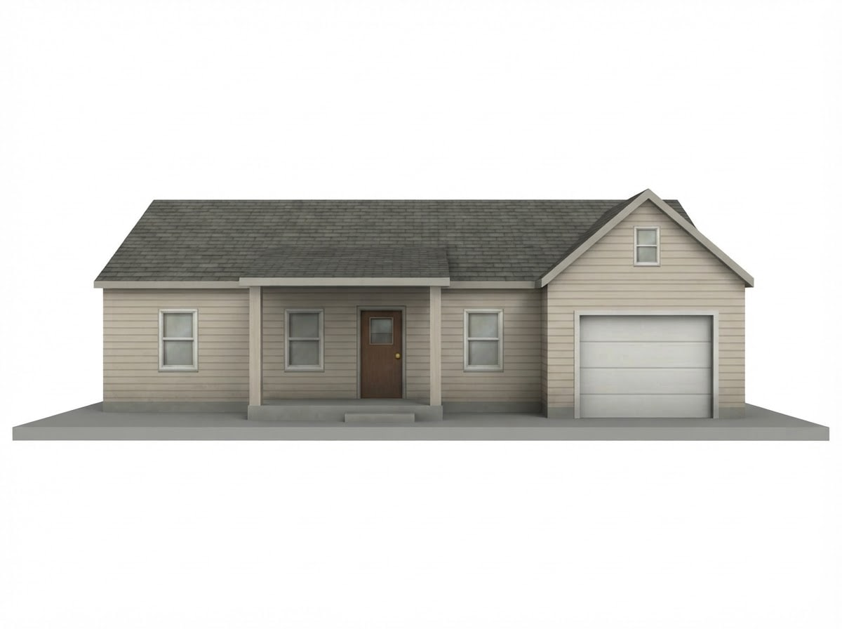 PS2 single-story starter w/ garage