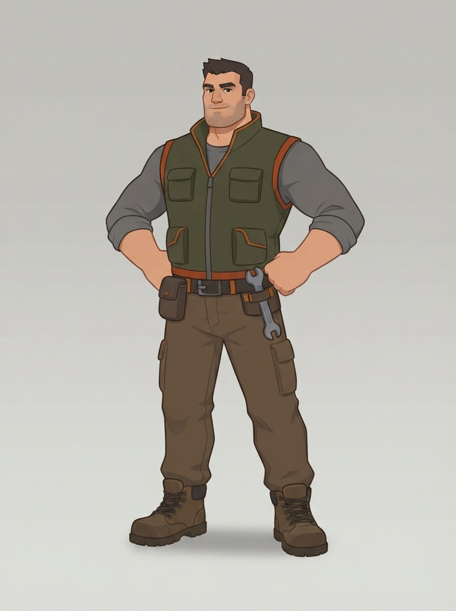 A strong hero
