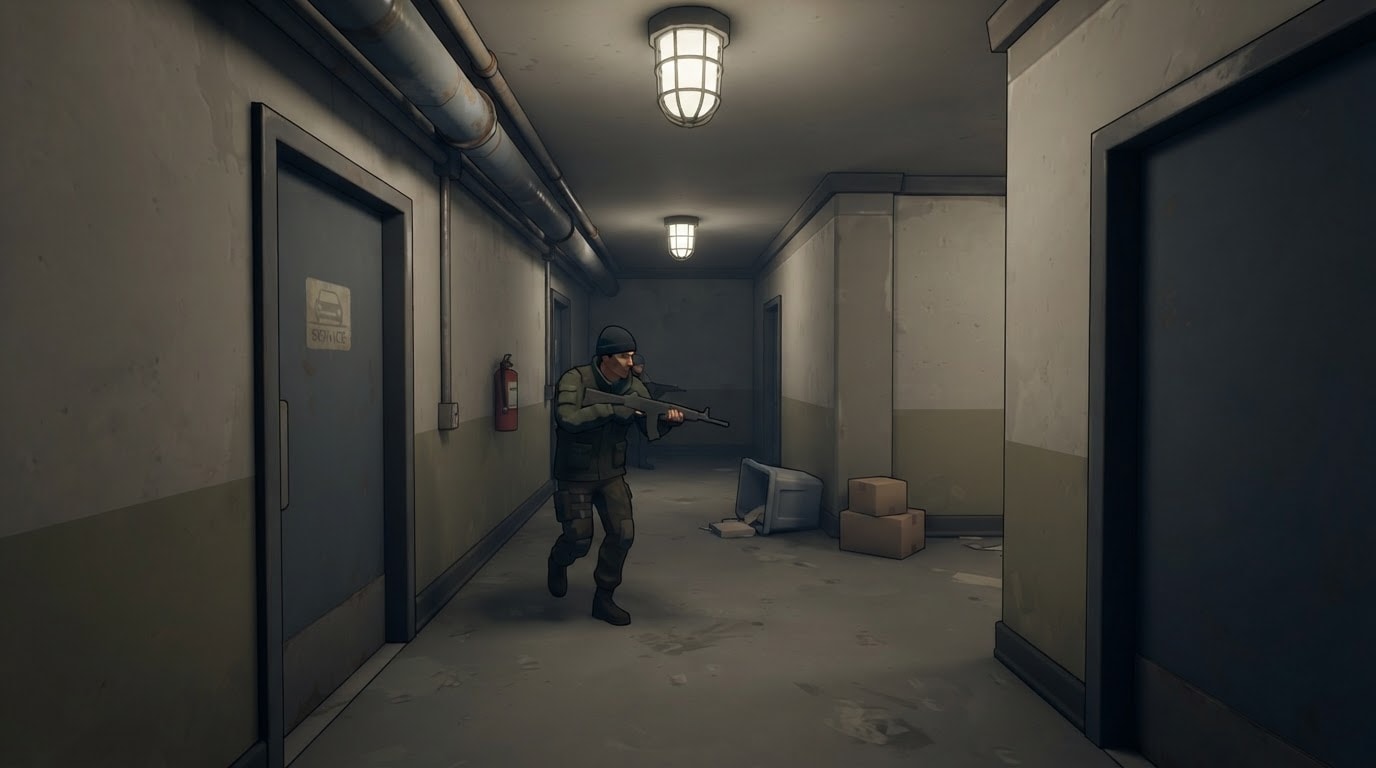 Tight dark halls