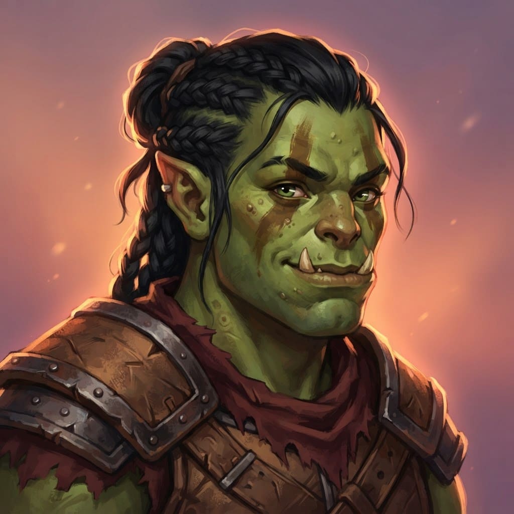 Orc portrait