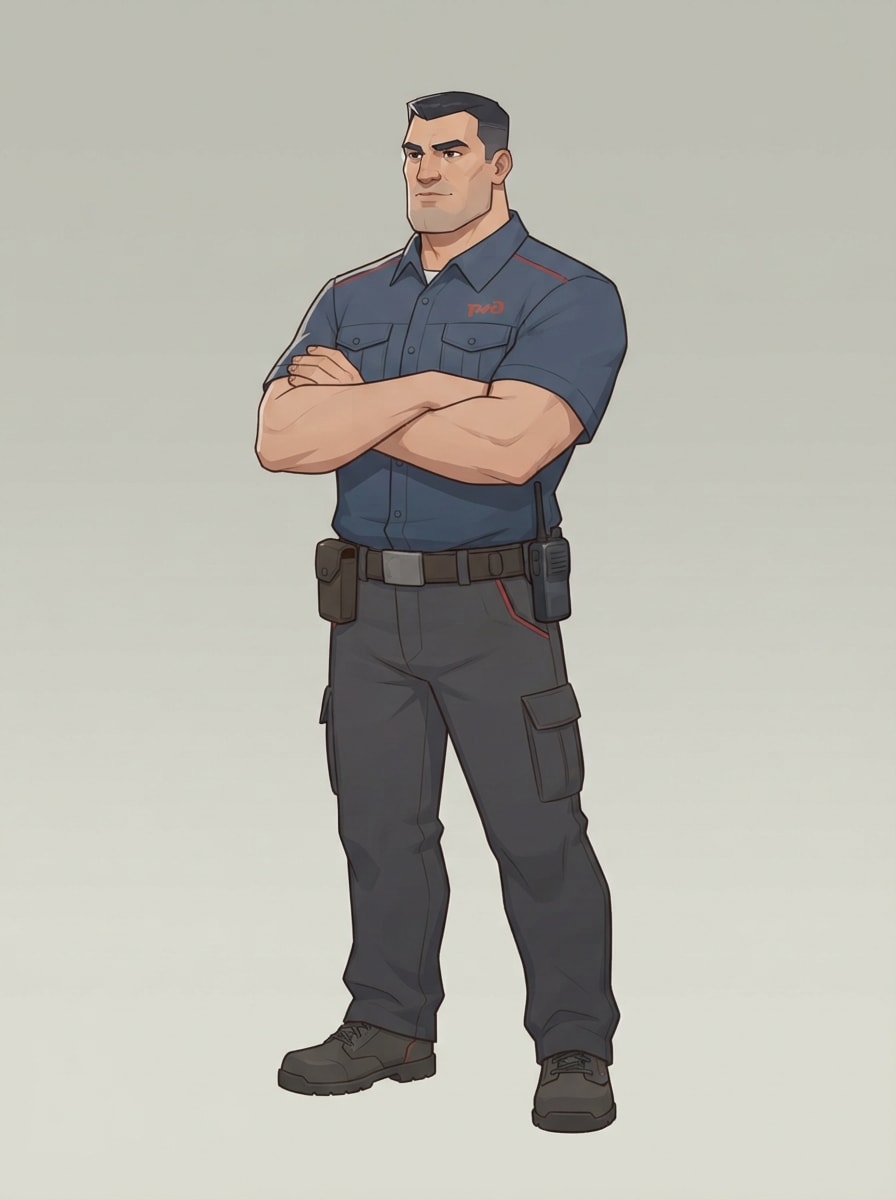 A strong hero