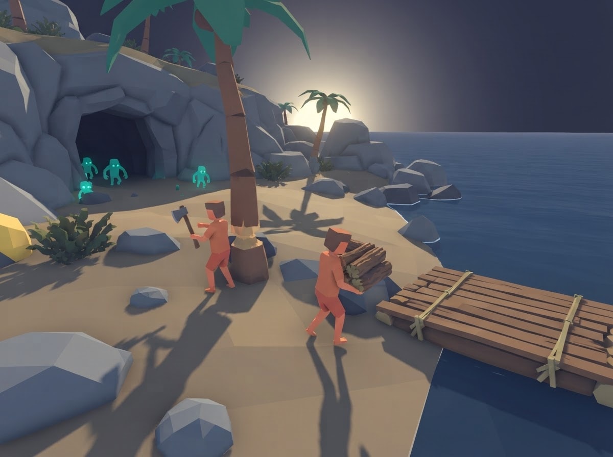 Chunky low-poly