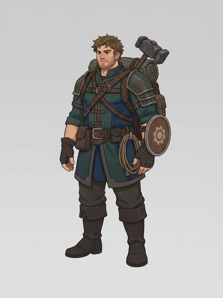 A strong hero