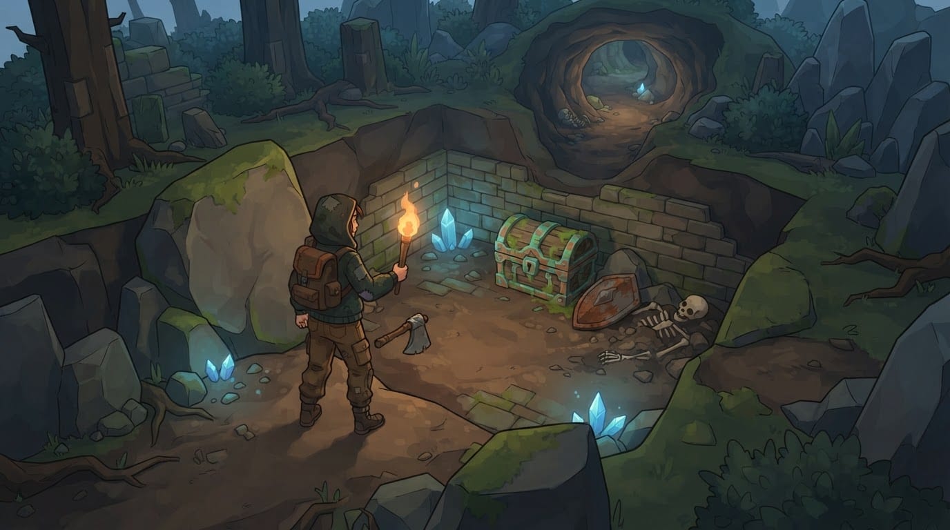 Explore and find secrets