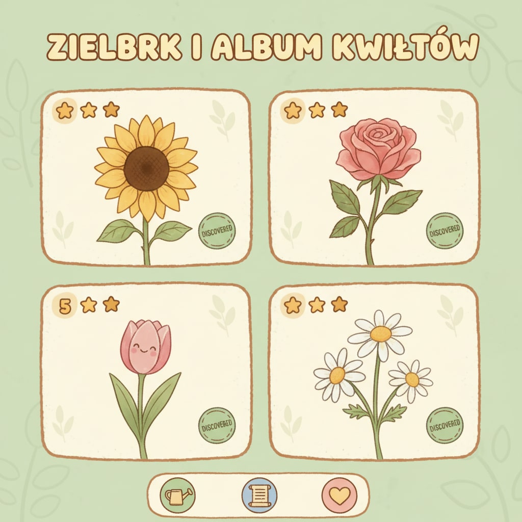 Image: A cozy farming game UI screenshot in hand-drawn st