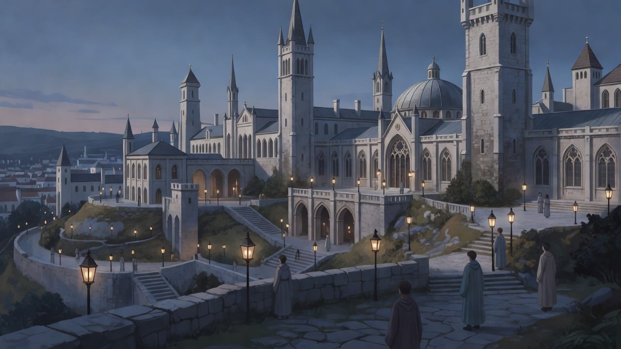 Sharia Academy Town Scene
