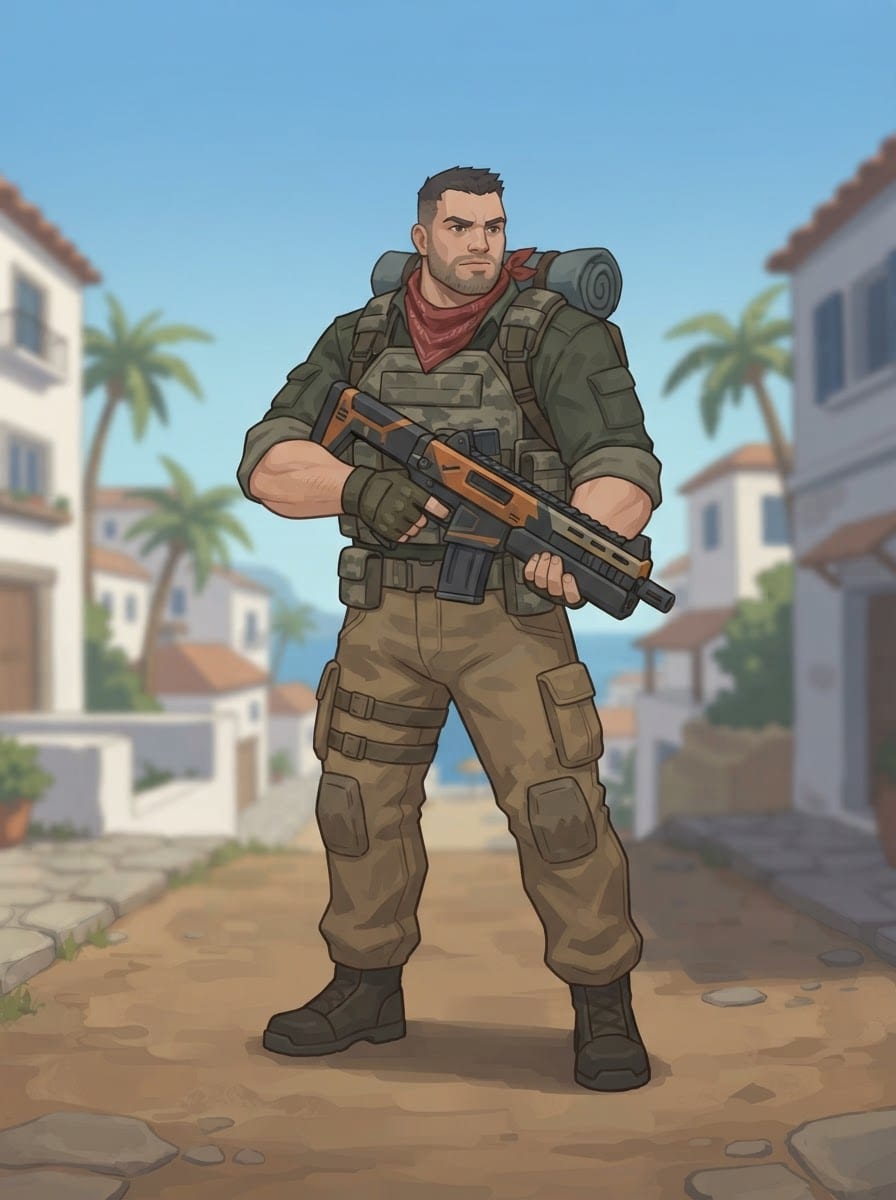 A strong hero