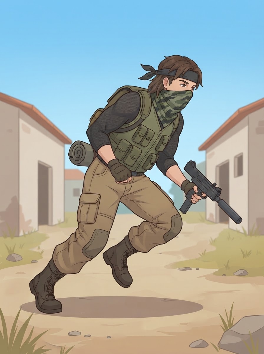 A sneaky hero