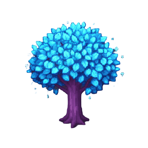 Glowing Magical Tree