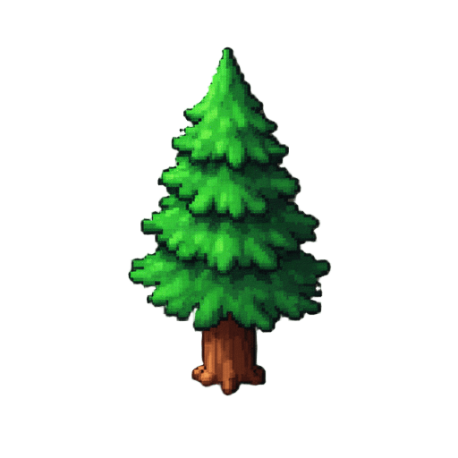 Isometric Cedar Tree
