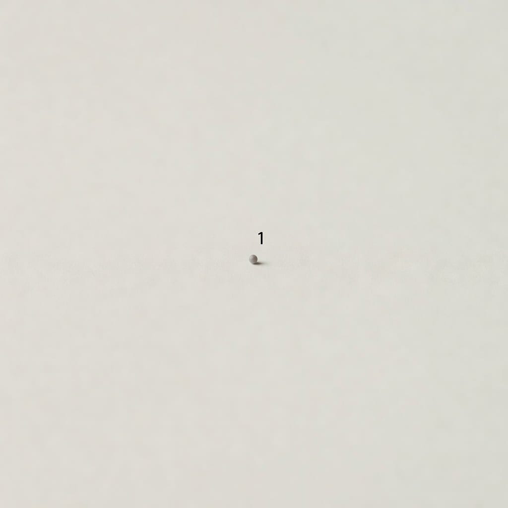 tiny gray dot 1