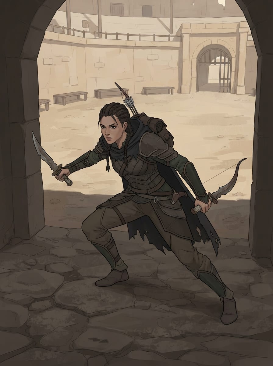 A sneaky hero
