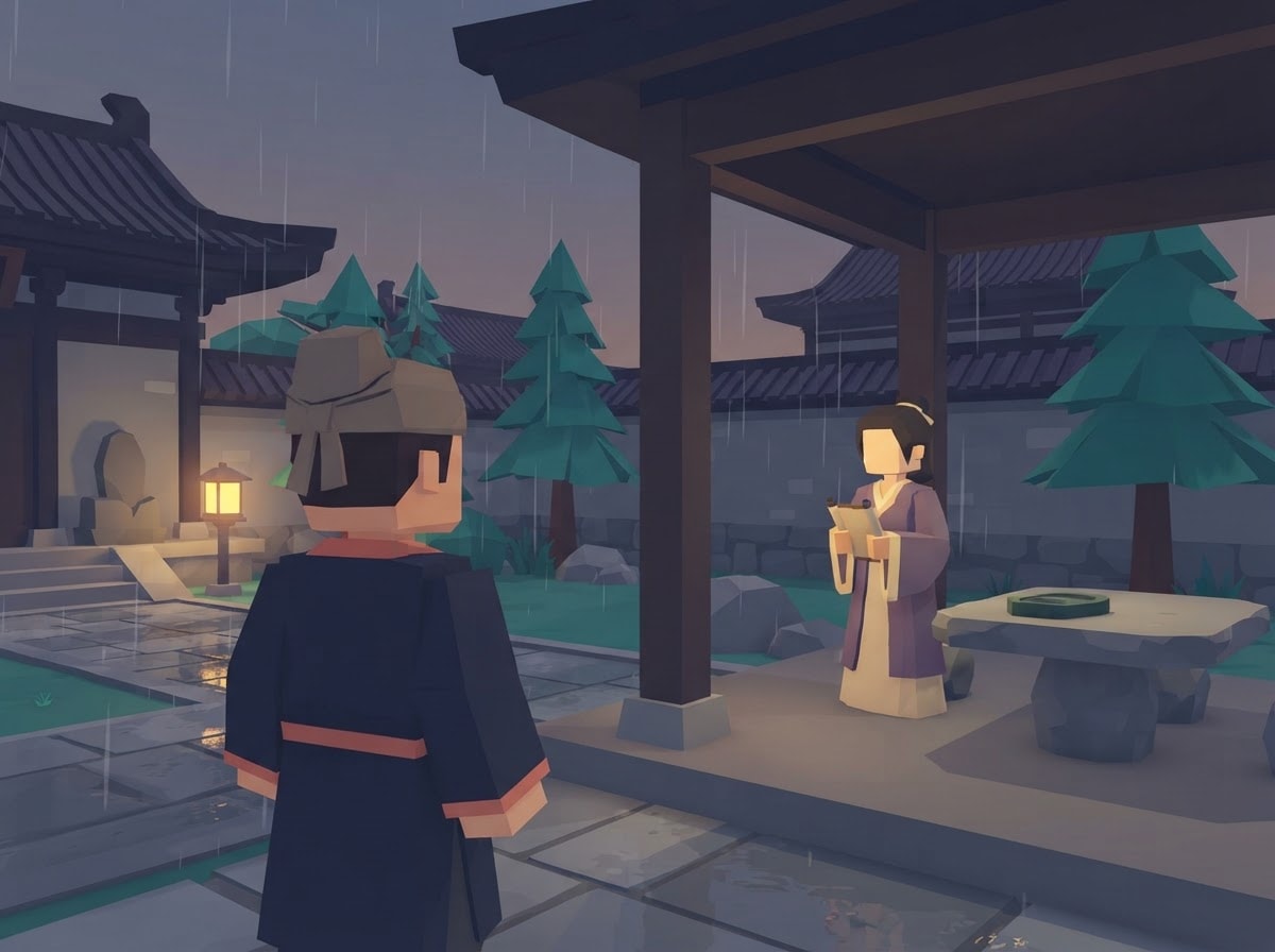 Chunky low-poly