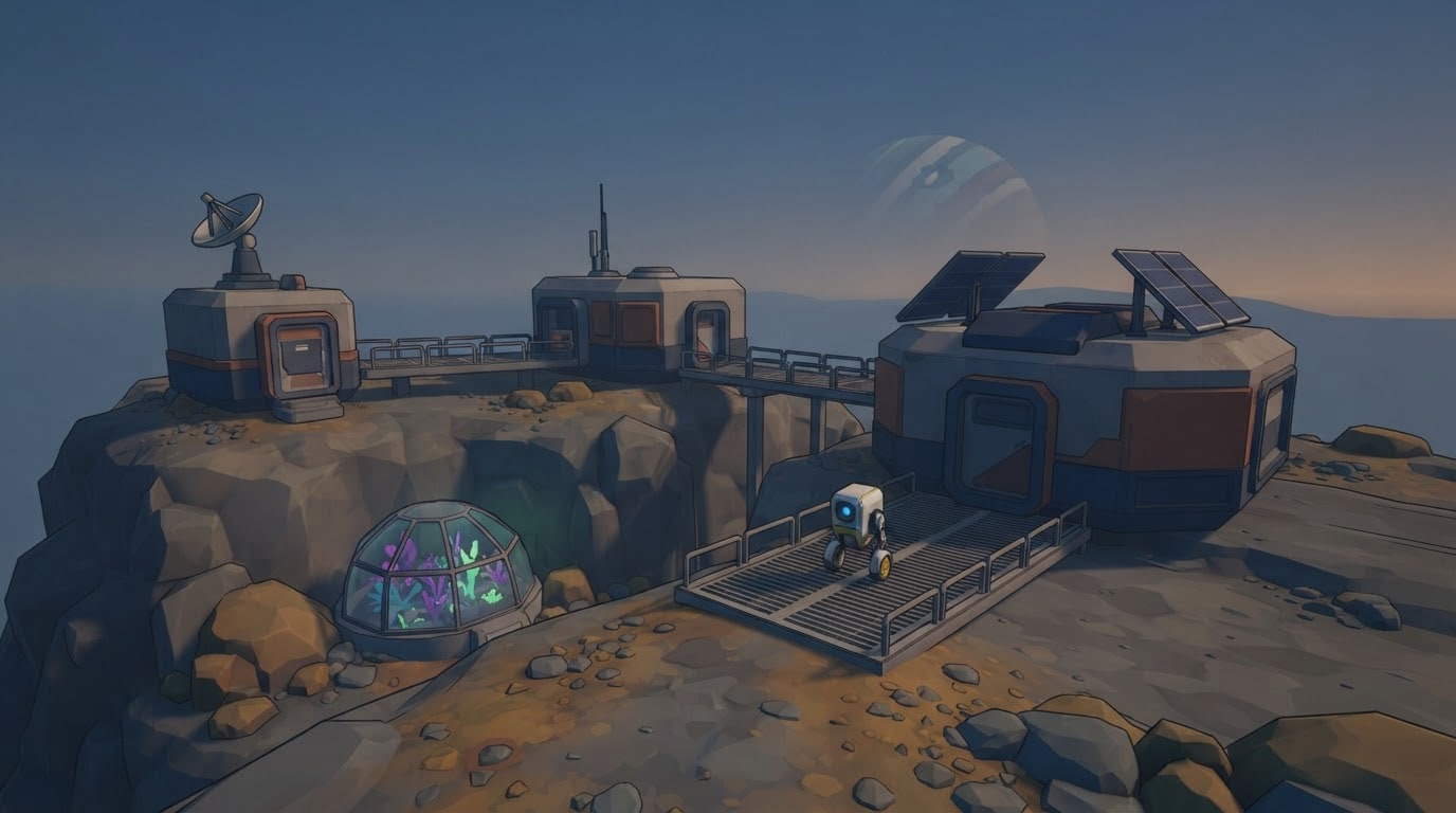 A drowned tide temple