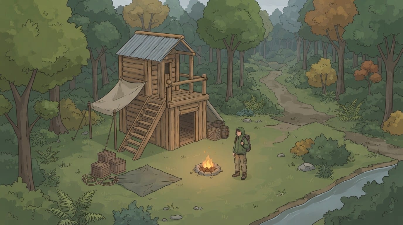 The floating grass isles