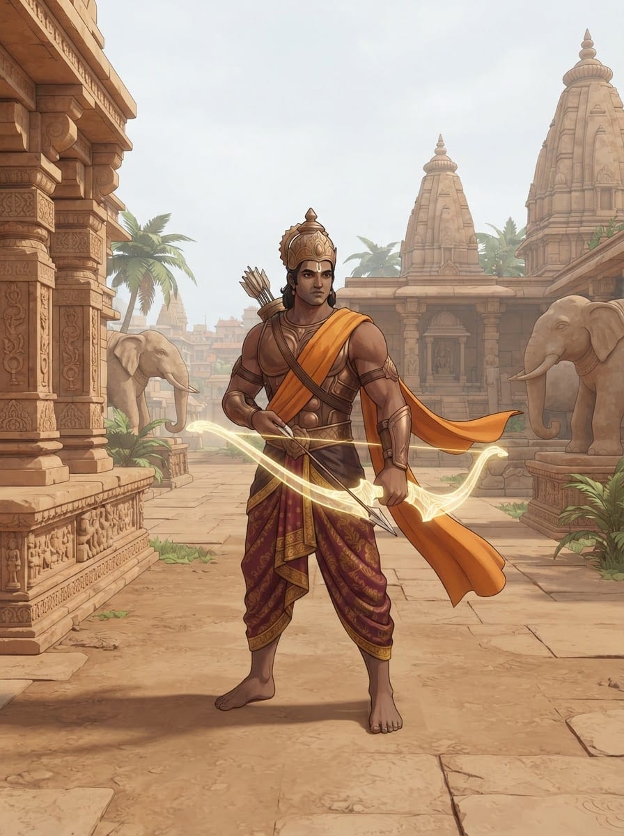 A strong hero