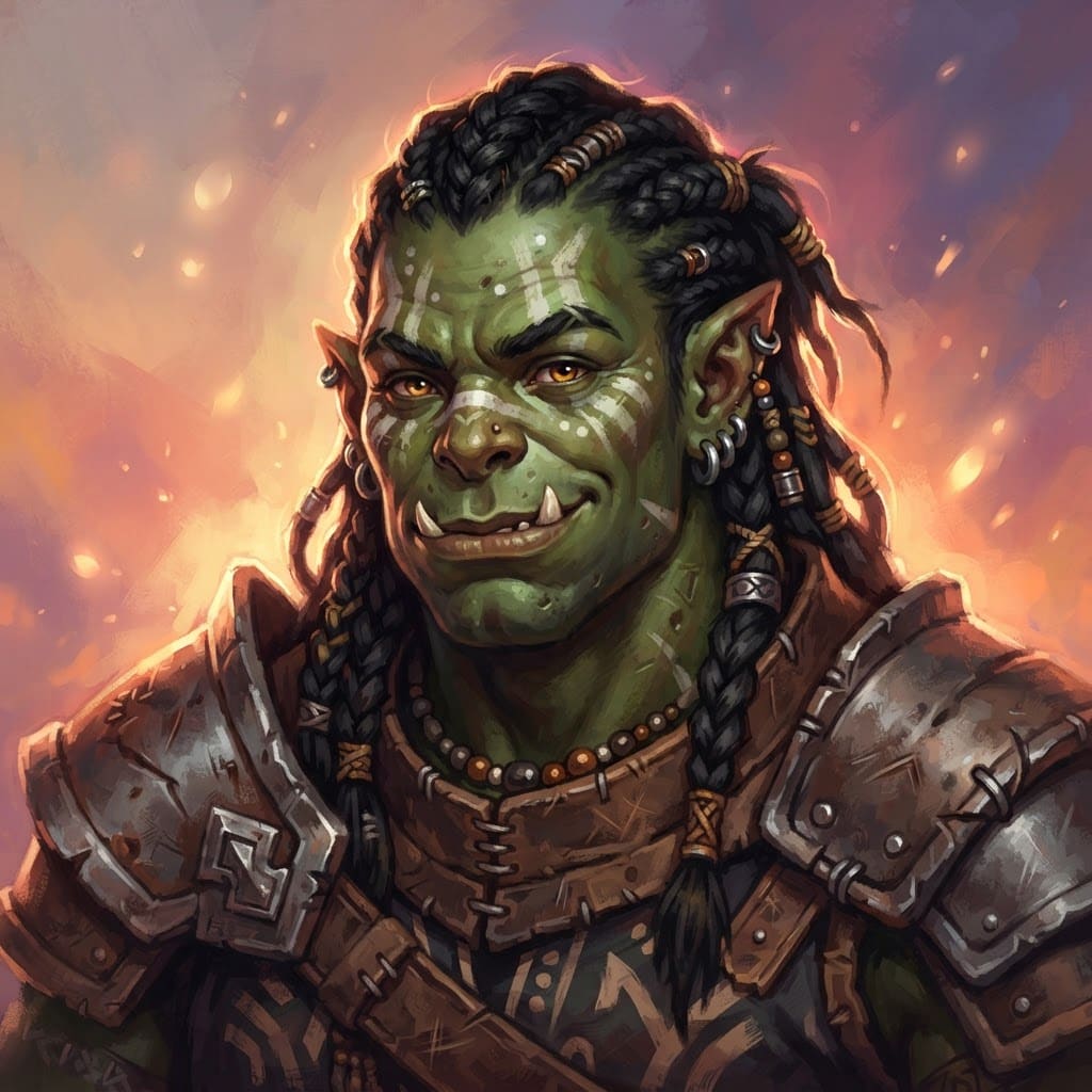 Orc portrait