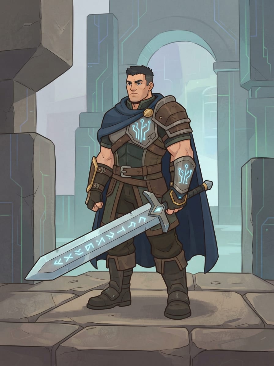 A strong hero