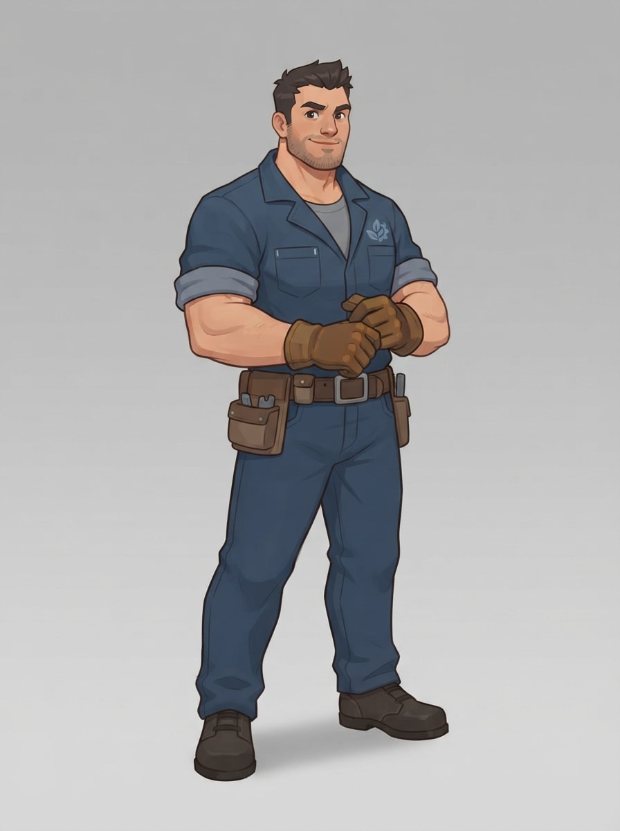 A strong hero