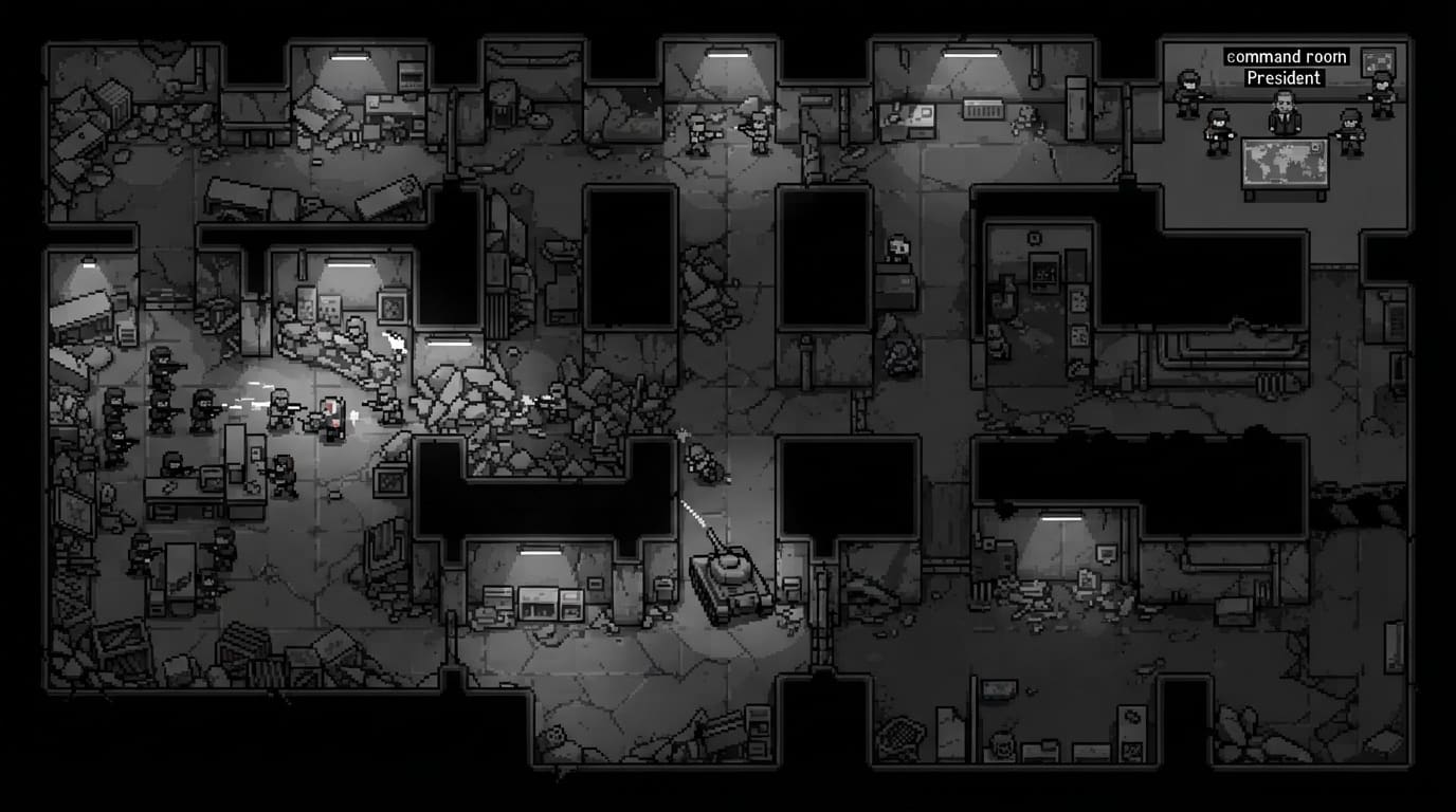 Tight dark halls