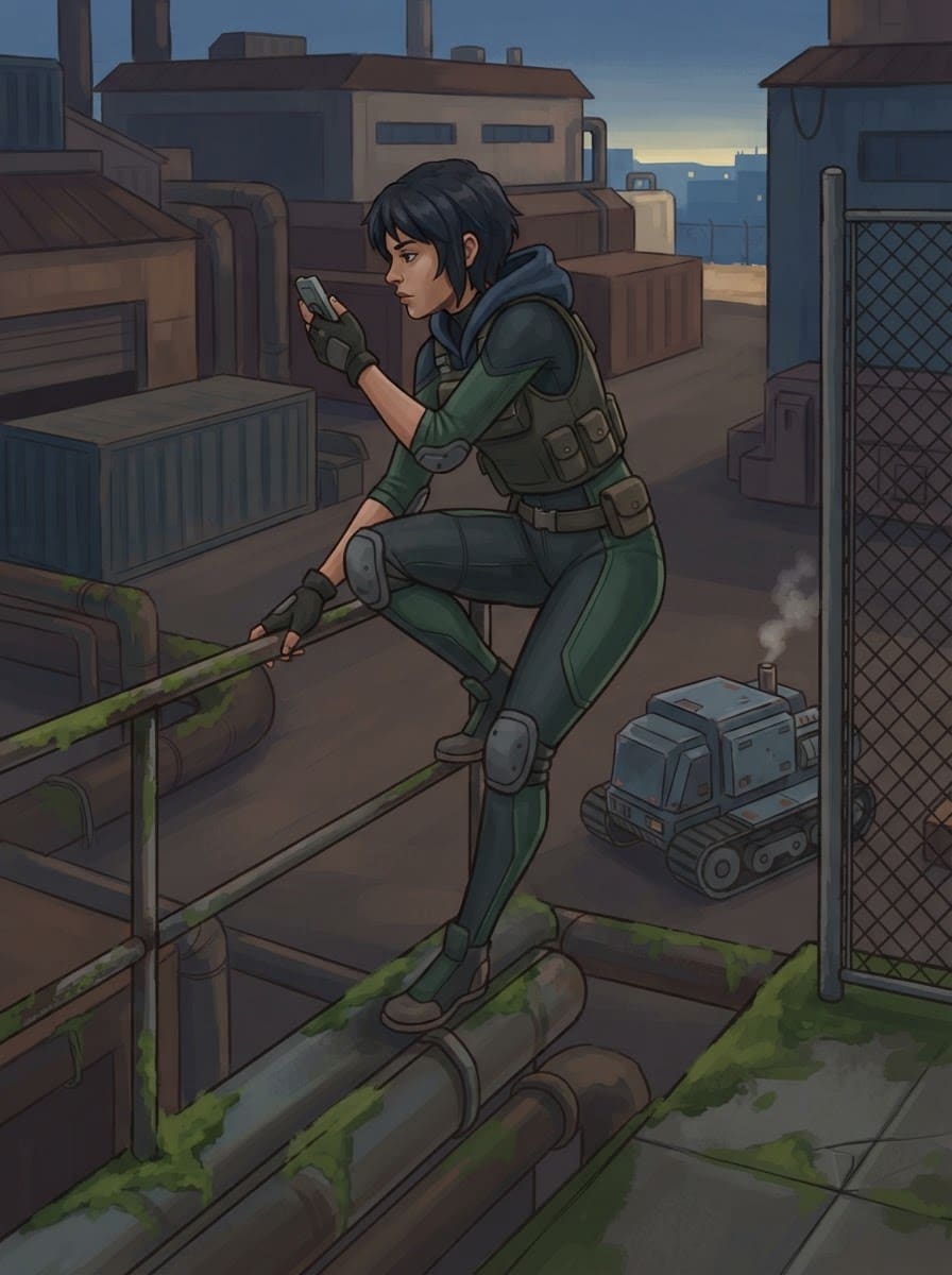 A sneaky hero