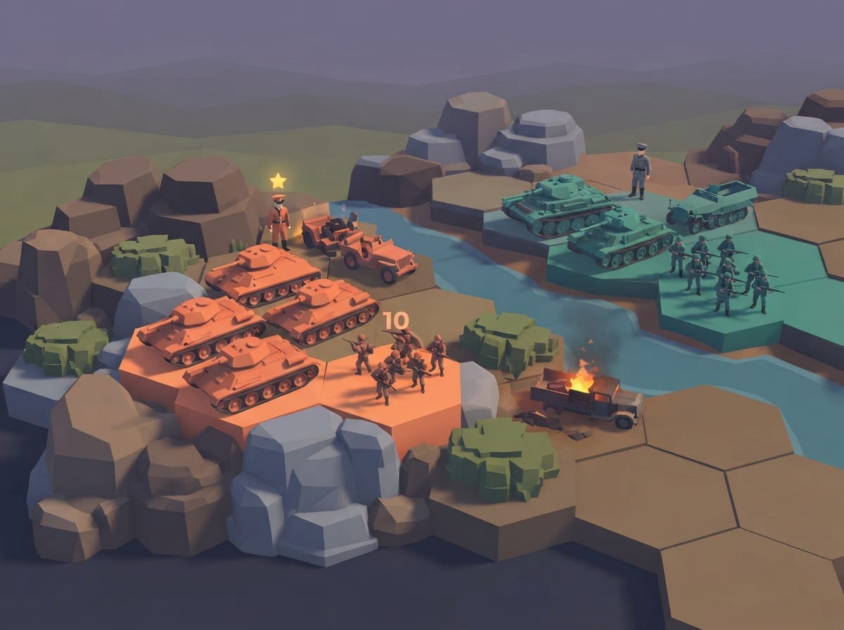 Chunky low-poly