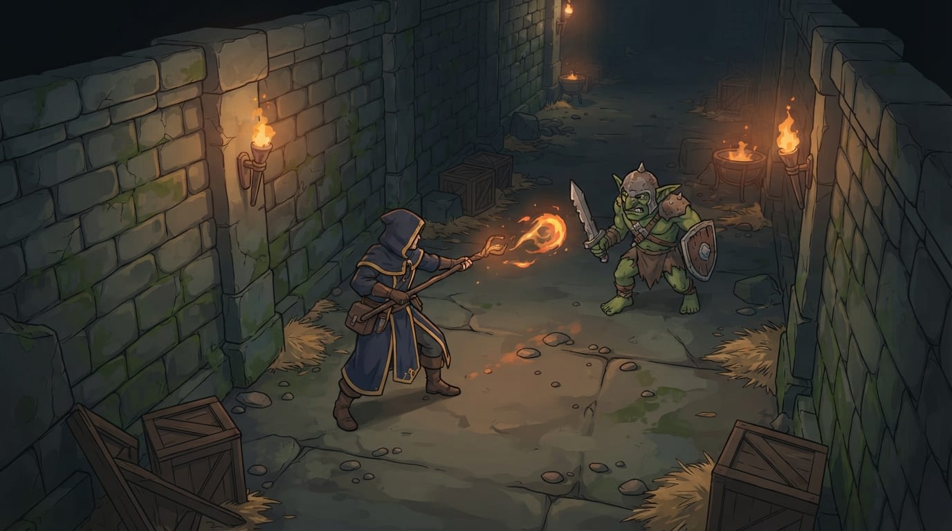Tight dark halls