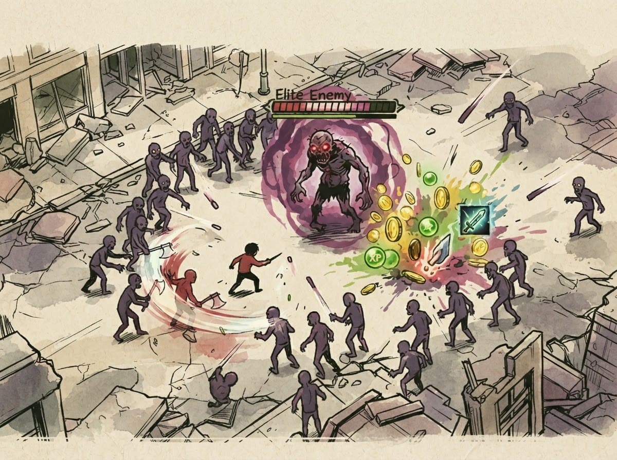 Hand-drawn