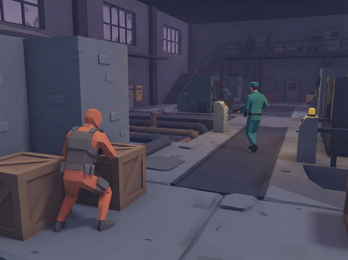 Chunky low-poly
