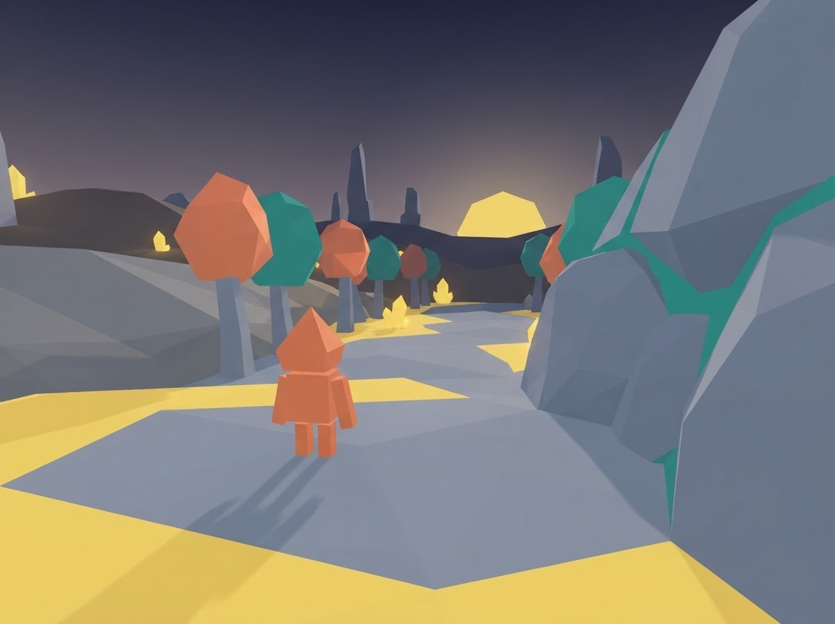 Chunky low-poly