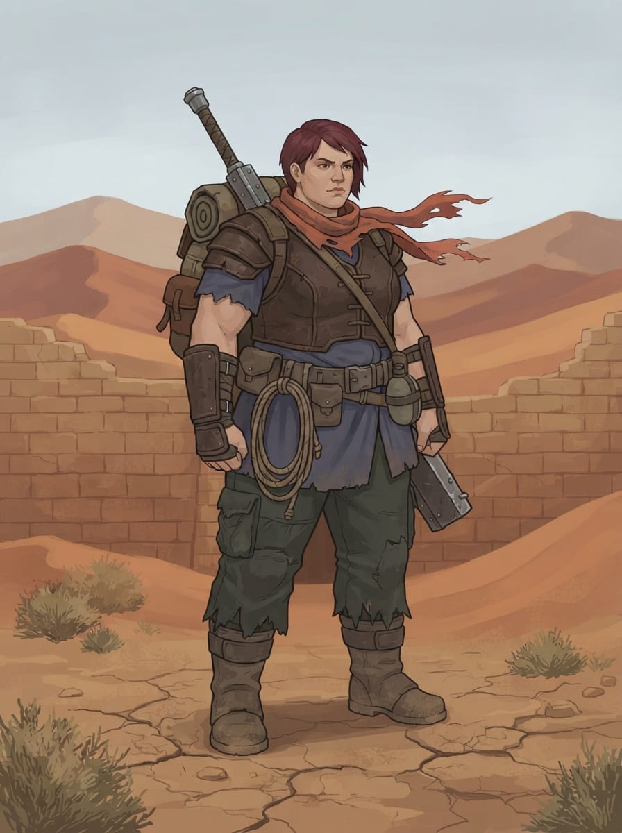 A strong hero