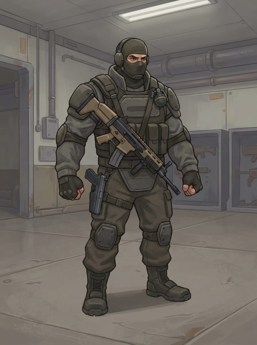 A strong hero
