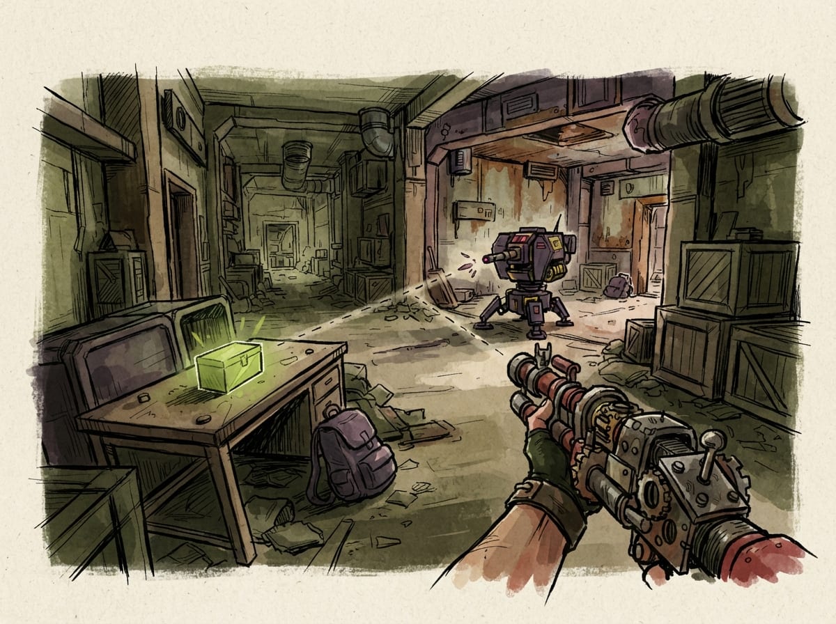 Hand-drawn