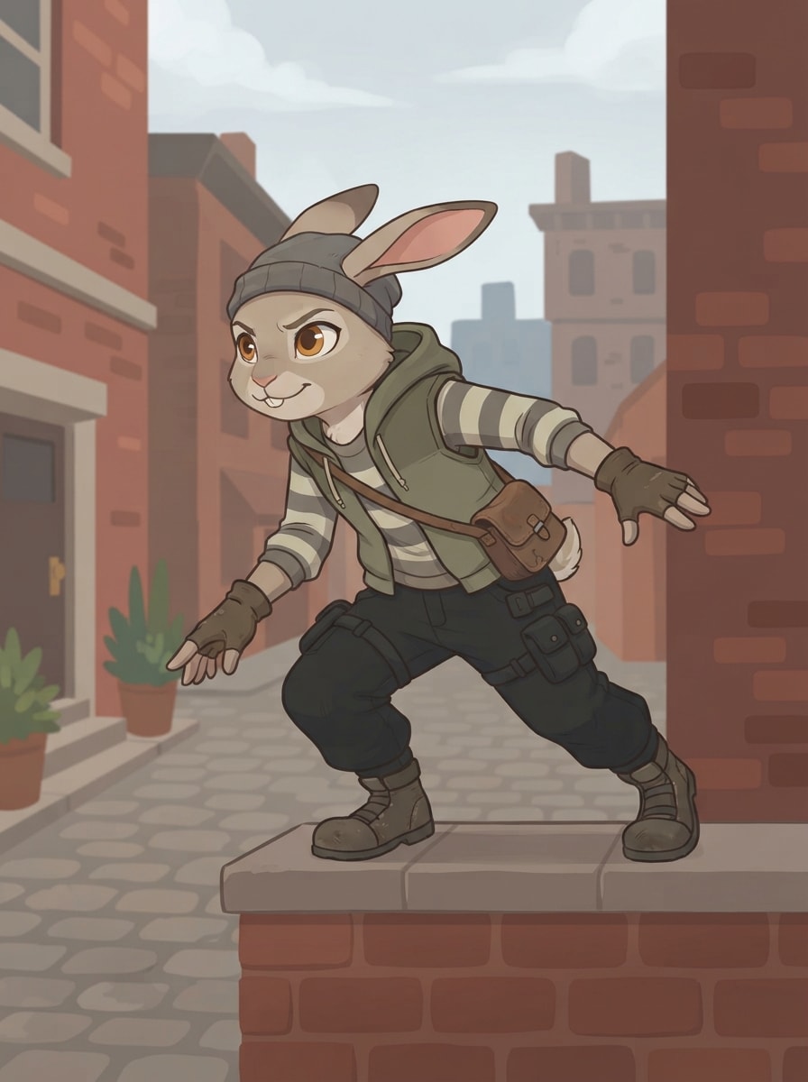 A sneaky hero