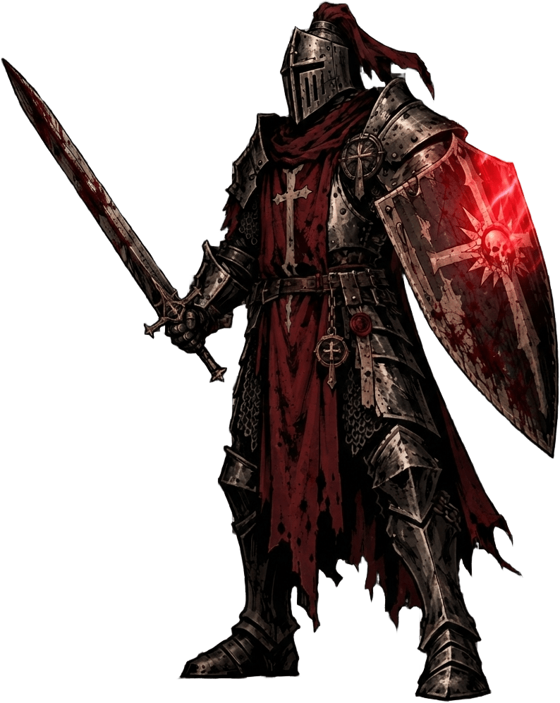 Paladin standing pose