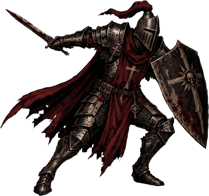Paladin standing pose