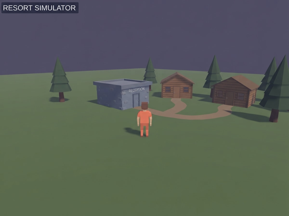 Chunky low-poly