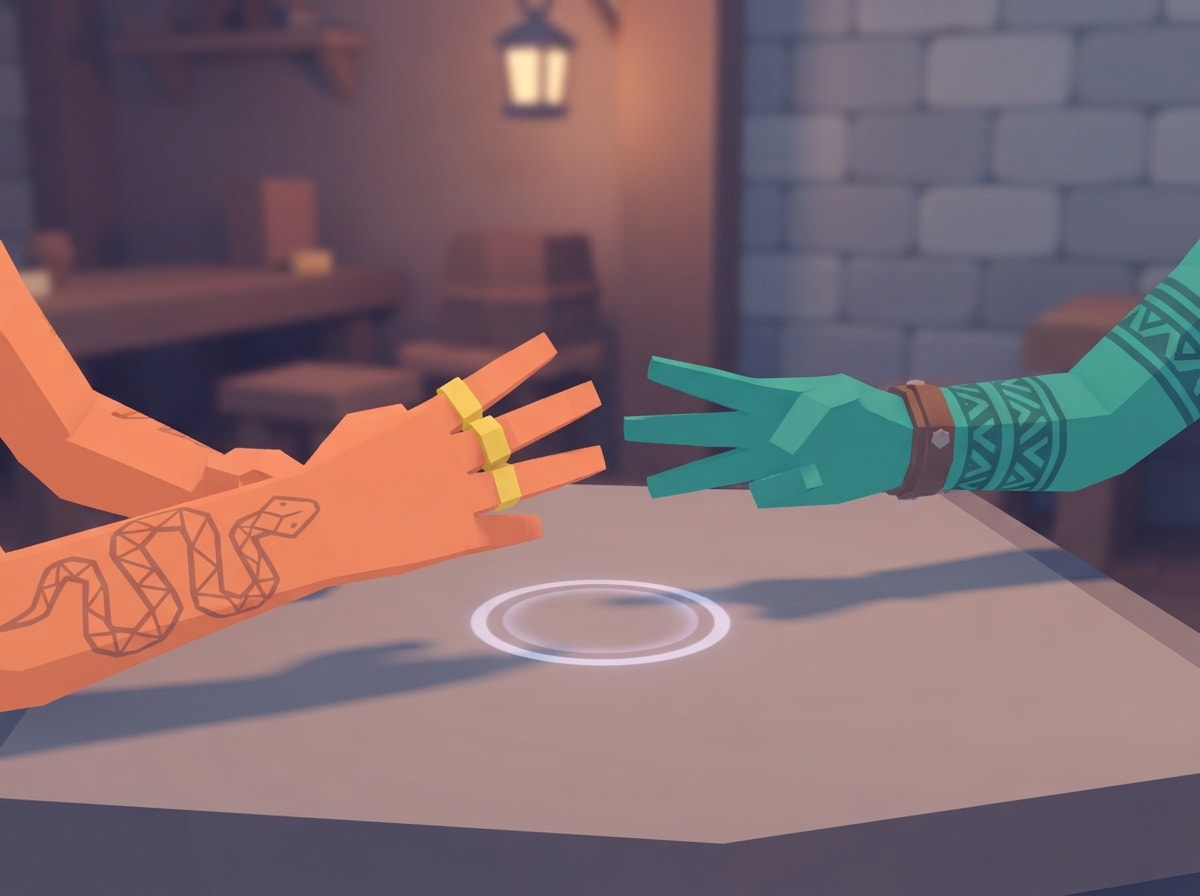 Chunky low-poly