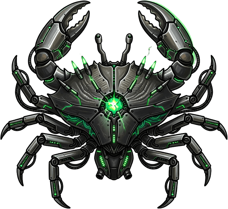 ION RAVAGER crab plate