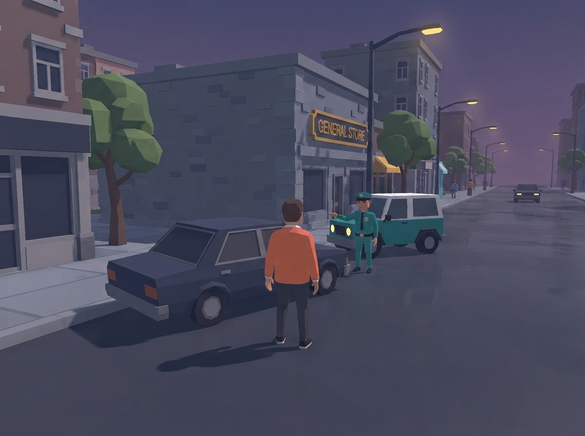 Chunky low-poly