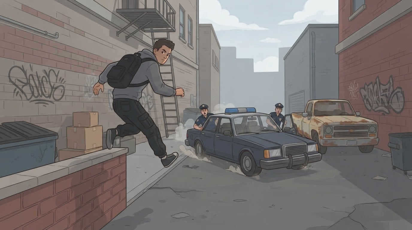 Escape just in time