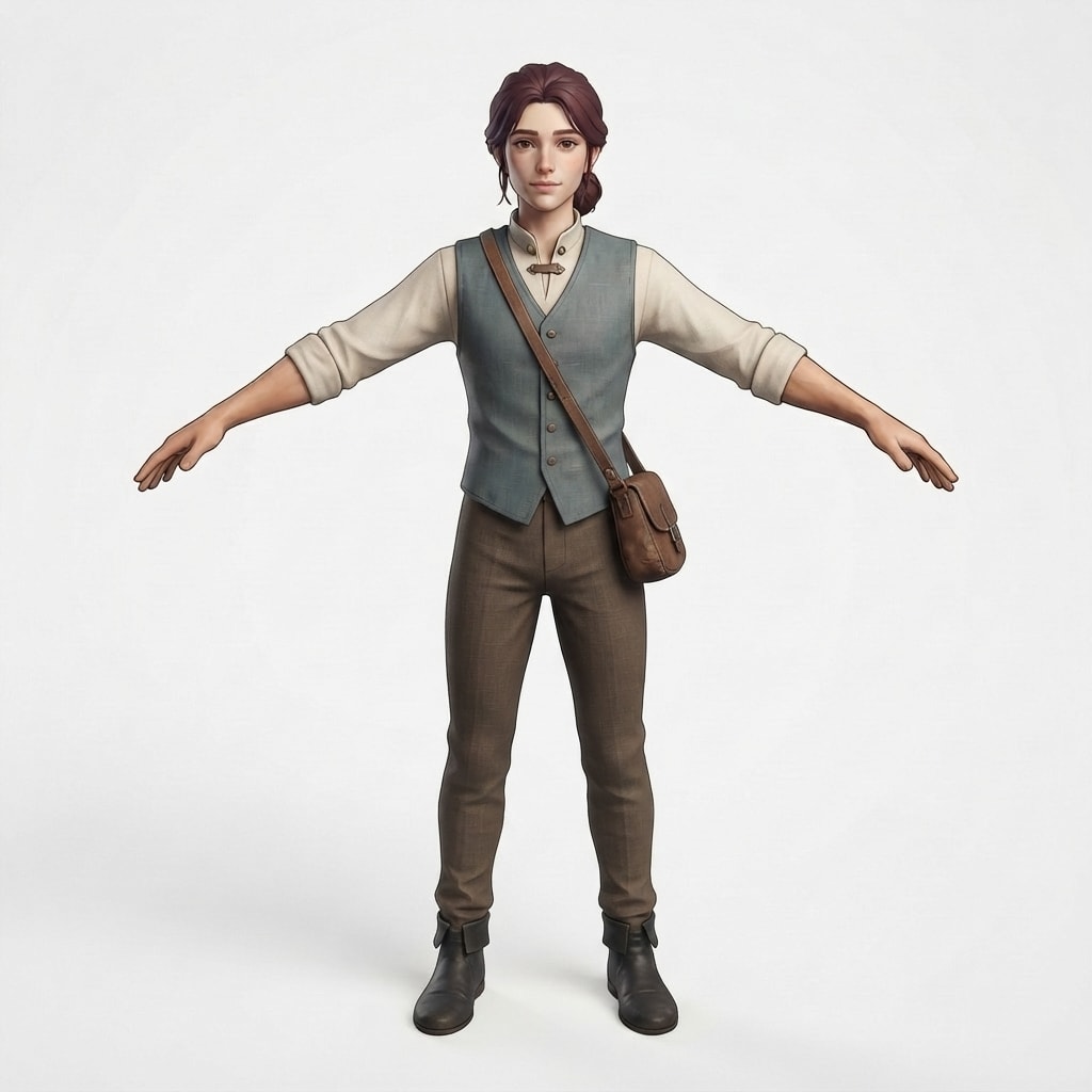 Image: Original character for Les Chroniques des Iles d A