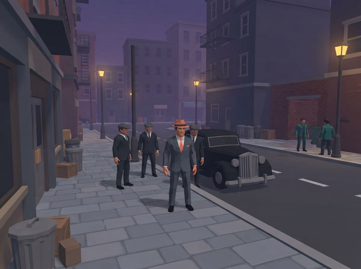 Chunky low-poly