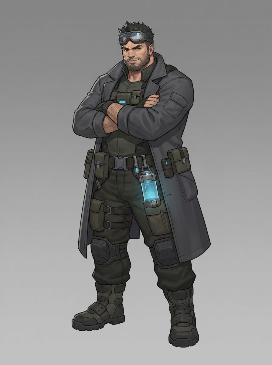 A strong hero