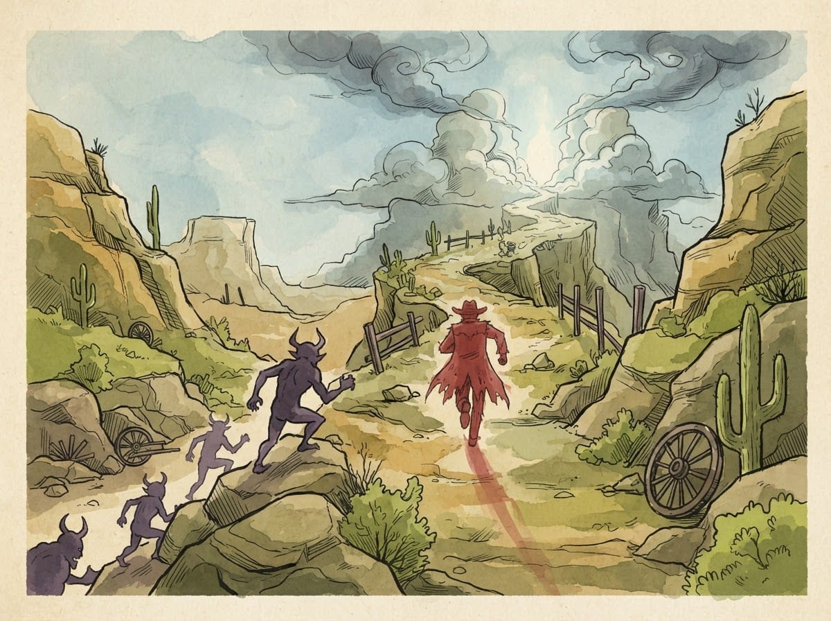 Hand-drawn